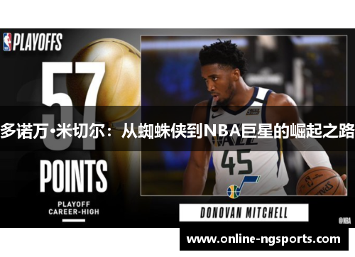 多诺万·米切尔：从蜘蛛侠到NBA巨星的崛起之路