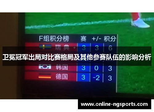 卫冕冠军出局对比赛格局及其他参赛队伍的影响分析